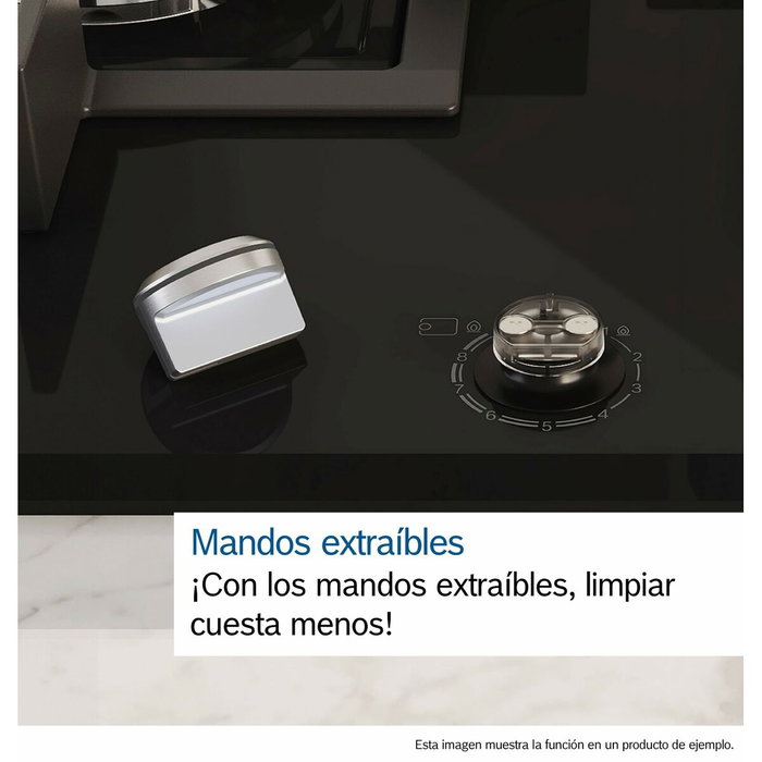 Placa de Gas BOSCH PPQ7A6I40 75 cm 11500 W Placa de Gas BOSCH PPQ7A6I40 75 cm 11500 W