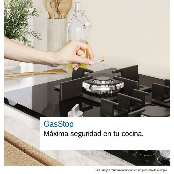 Placa de Gas BOSCH PPQ7A6I40 75 cm 11500 W Placa de Gas BOSCH PPQ7A6I40 75 cm 11500 W