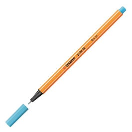 Stabilo Rotulador Point 88 punta fieltro fina 0,4 mm azul celeste