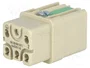 HARTING Han Q5/0-F-QL 2,5mm² Plantilla de Contacto Hembra