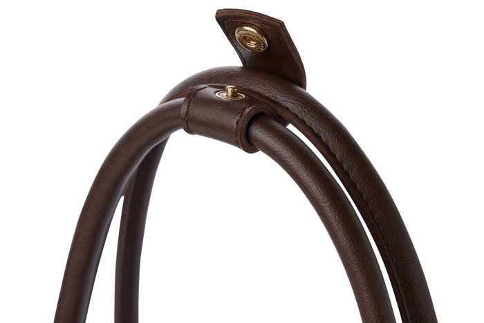 Vince Camuto Bolso de Hombro Marrón Chocolate - Cuero de Polivinilo Elegante y Duradero con 3 Bolsillos Interiores
