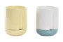 DKD Home Decor Set de 12 Maceteros de Dolomita Surtido de Colores