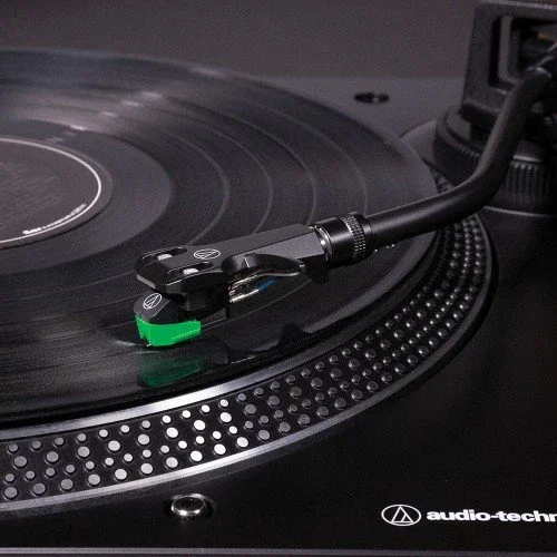 Audio-Technica AT-LP120X Tocadiscos de Tracción Directa Manual USB (33 1/3, 45, 78 RPM), Negro