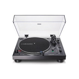 Audio-Technica AT-LP120XUSB Tocadiscos de Tracción Directa Manual Negro con Salida USB
