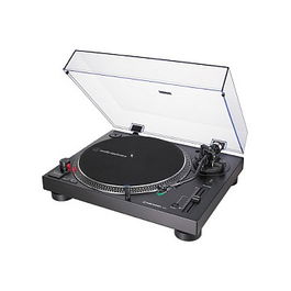Audio-Technica AT-LP120XUSB Tocadiscos de Tracción Directa Manual Negro con Salida USB