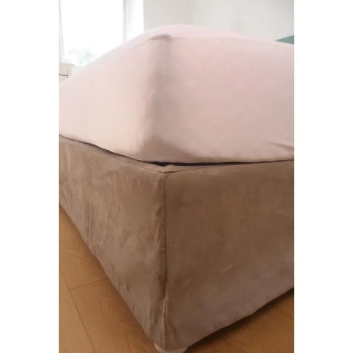 Lovely Home Protector de colchón 90 x 190 cm x 25 cm 100% Algodón