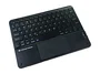 Conceptronic TOBIN01BES Teclado Bluetooth Compacto (Tenkeyless) Touchpad QWERTY Español Negro - Teclado Mini Inalámbrico Universal