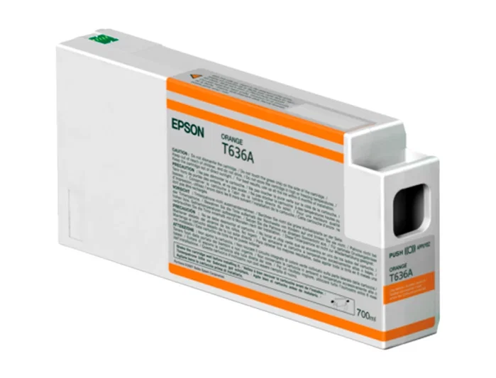 Epson Cartucho T636A00 Naranja 700 ml Epson Cartucho T636A00 Naranja 700 ml