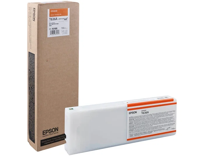 Epson Cartucho T636A00 Naranja 700 ml Epson Cartucho T636A00 Naranja 700 ml