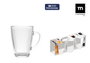 La Mediterranea Set de 3 Tazas de Café Lines Naira 90 cc (24 Cajas) lifs