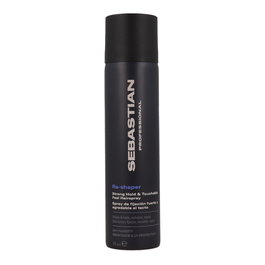 Sebastian Re-Shaper Strong Hold & Touchable Feel Laca Spray Profesional, Fijación Fuerte y Flexible, Resistente a la Humedad, 75 ml
