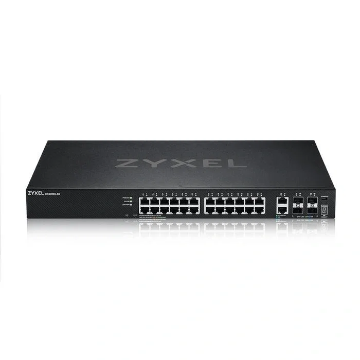 Zyxel XGS2220-30-EU0101F Switch Gestionado Capa 3 con 24 Puertos Gigabit y 4 SFP+