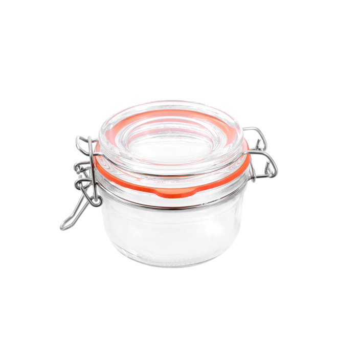 La Mediterranea Tarro Hermético Vidrio Clip 150 ml (36 Unidades) La Mediterranea Tarro Hermético Vidrio Clip 150 ml (36 Unidades)