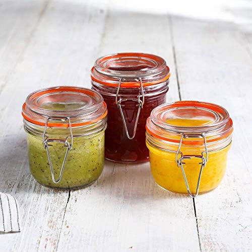 La Mediterranea Tarro Hermético Vidrio Clip 150 ml (36 Unidades) La Mediterranea Tarro Hermético Vidrio Clip 150 ml (36 Unidades)