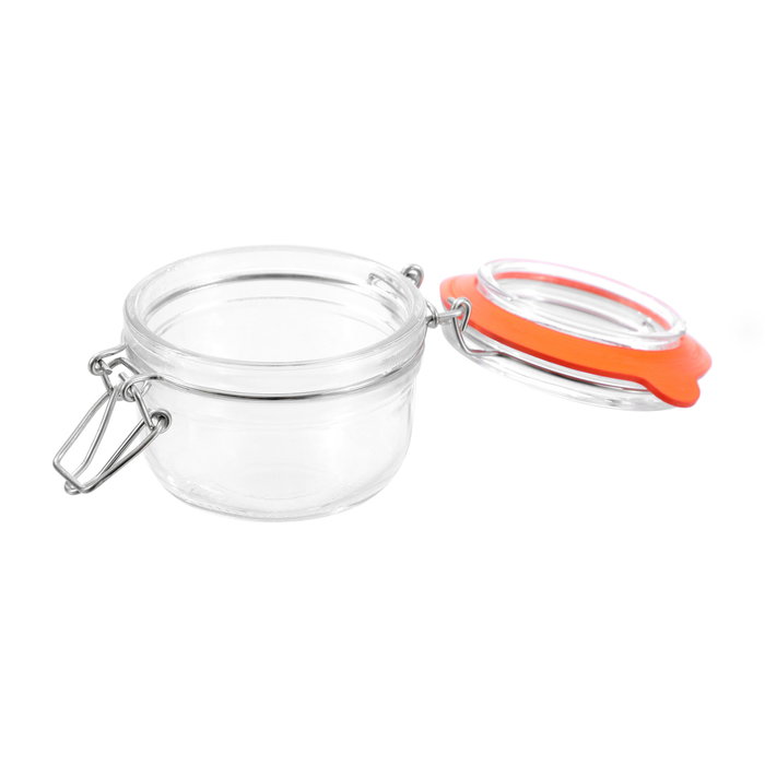 La Mediterranea Tarro Hermético Vidrio Clip 150 ml (36 Unidades) La Mediterranea Tarro Hermético Vidrio Clip 150 ml (36 Unidades)