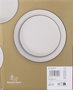 Santa Clara Vajilla Celtia 12 Piezas, Plato 27 cm, Incluye Plato Llano, Plato Hondo y Plato Postre, porcelana (2 Unidades)