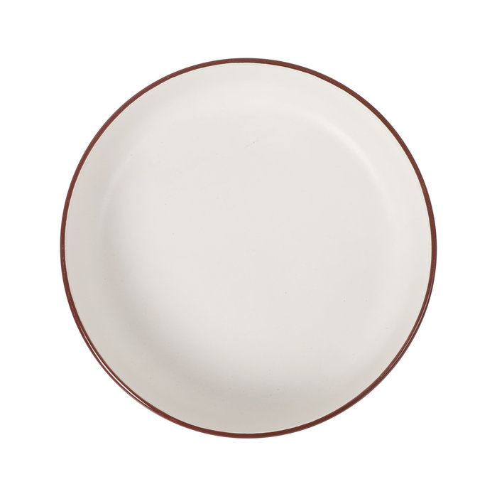 Santa Clara Vajilla Celtia 12 Piezas, Plato 27 cm, Incluye Plato Llano, Plato Hondo y Plato Postre, porcelana (2 Unidades)
