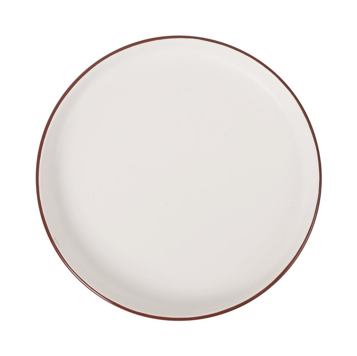 Santa Clara Vajilla Celtia 12 Piezas, Plato 27 cm, Incluye Plato Llano, Plato Hondo y Plato Postre, porcelana (2 Unidades)