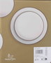 Santa Clara Vajilla Celtia 12 Piezas, Plato 27 cm, Incluye Plato Llano, Plato Hondo y Plato Postre, porcelana (2 Unidades)