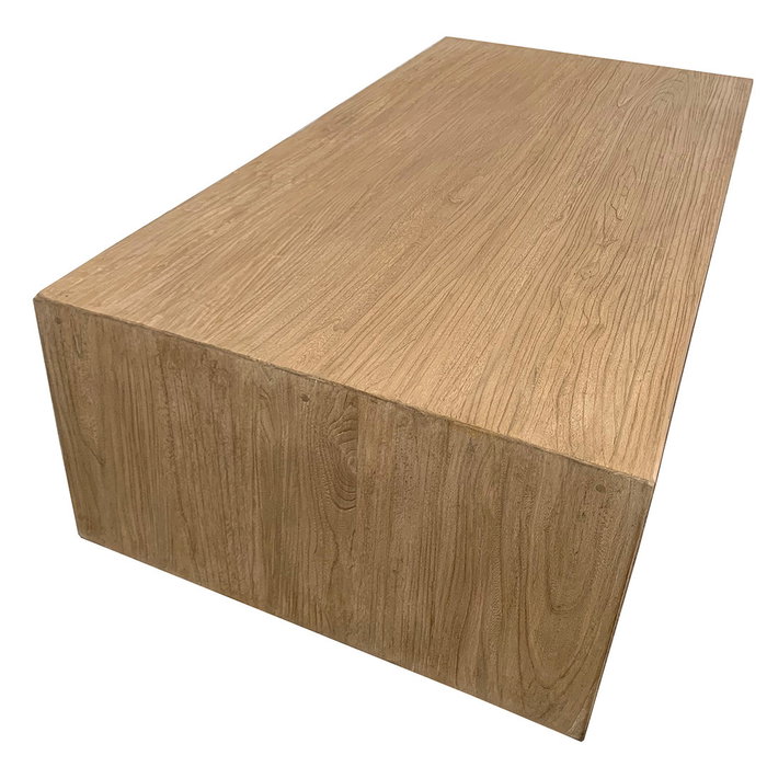 DKD Home Decor Mesa Centro Minimal bs1c25 Olmo Macizo 160 x 80 x 44 cm