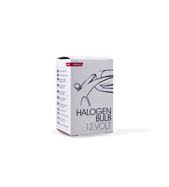 M-Tech MTECZ66 Lámpara Halógena HIR2 9012 PX20d 12V 55W Clara Larga Duración