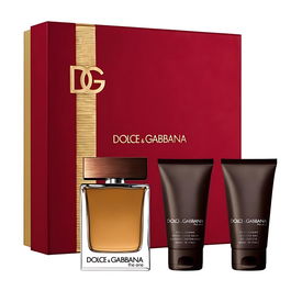 Dolce Gabbana The One for Men Eau de Toilette 100ml Vaporizador + Bálsamo After Shave 50ml + Gel de Baño 50ml Set Hombre