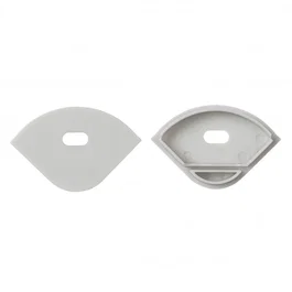 Tapón Final LLE-ALP016R con Agujero para Perfiles de LED