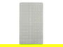Berilo Alfombra Baño Antideslizante Cuadros Gris PVC 6 x 28 x 6 cm (Set de 6)