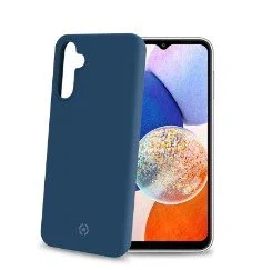 Celly CROMO Funda TPU para Samsung Galaxy A14 5G (15.5 cm / 6.1") - Color Azul - Resistente a Golpes y Caídas