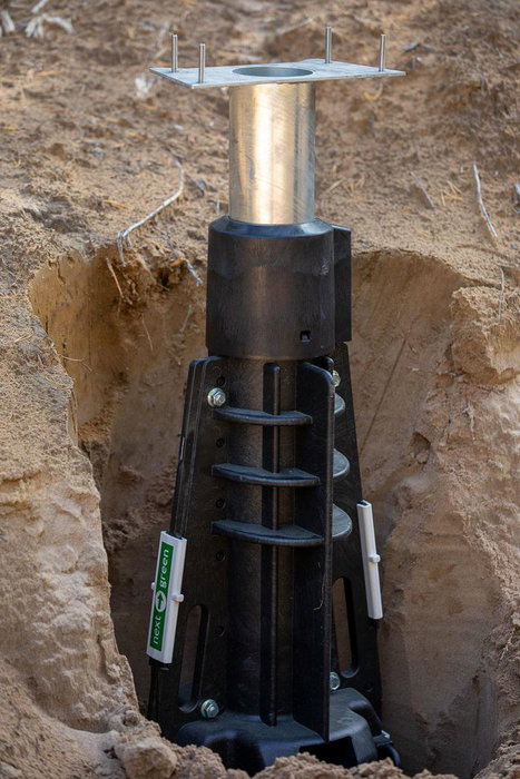 Next Green GP108 Base para punto de recarga Ø108 mm, fácil montaje, plástico reciclado Next Green GP108 Base para punto de recarga Ø108 mm, fácil montaje, plástico reciclado