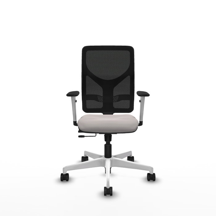 PIQUERAS Y CRESPO Silla de oficina Motilla con mecanismo Sincro/Traslack Blanco/Negro PIQUERAS Y CRESPO Silla de oficina Motilla con mecanismo Sincro/Traslack Blanco/Negro