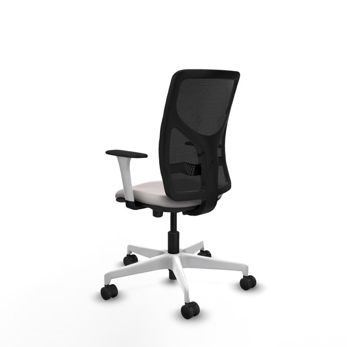 PIQUERAS Y CRESPO Silla de oficina Motilla con mecanismo Sincro/Traslack Blanco/Negro PIQUERAS Y CRESPO Silla de oficina Motilla con mecanismo Sincro/Traslack Blanco/Negro