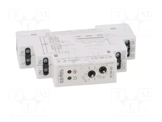 ZAMEL RTM-03 Regulador de Temperatura NTC
