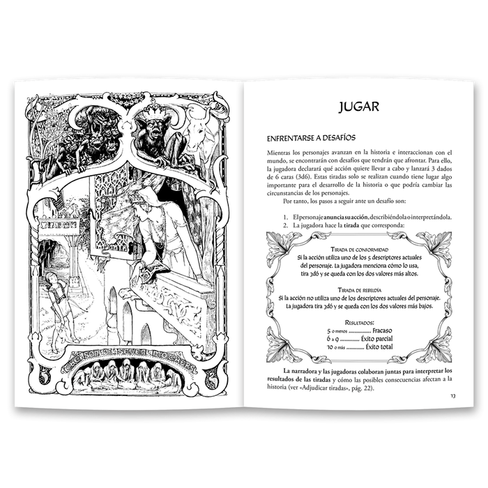 El Refugio de Ryhope Vírgenes y Arpías Juego de Rol