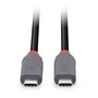 Lindy 36947 Cable USB USB4 Gen 3x2 USB-C a USB-C 0.8 m Negro