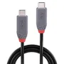 Lindy 36947 Cable USB USB4 Gen 3x2 USB-C a USB-C 0.8 m Negro