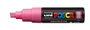 Posca Marcador PC-8K Rosa Punta Biselada 8,0 mm