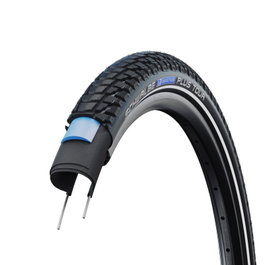 Schwalbe Marathon Plus Tour Neumático 27.5 pulgadas ADDIX Green SmartGuard E-Bike Compatible