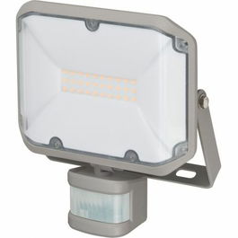 Foco LED Brennenstuhl AL E 10 W 1010 Lm Gris Detector de Movimiento (3000 K)