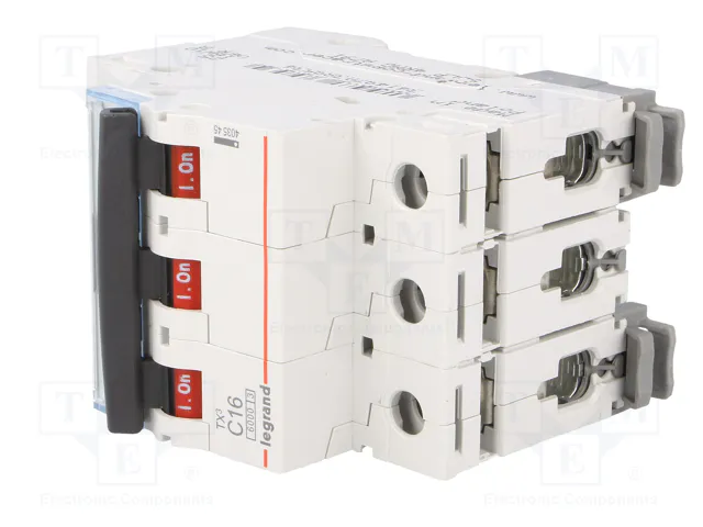LEGRAND Interruptor magnetotérmico S300 TX 16A 3P Característica C