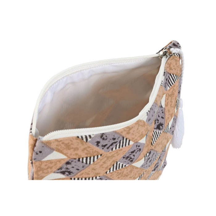 DKD Home Decor Neceser de Algodón y Poliéster Surtido de 3 Unidades DKD Home Decor Neceser de Algodón y Poliéster Surtido de 3 Unidades