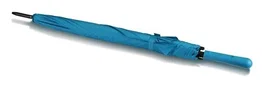 Muitomas Paraguas Recto Azul de Tamaño Completo