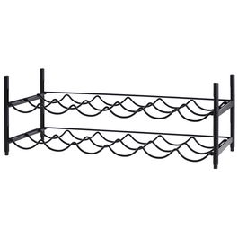 Day Botellero para 12 Botellas Alambre Negro Guardar y Presentar Vinos