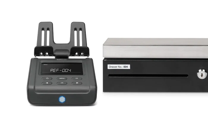 Safescan 6175 Contador de Dinero y Monedas Negro - Cuenta Billetes, Monedas y Artículos No Monetarios con Precisión