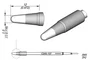 JBC TOOLS Pico tipo cono de 3mm