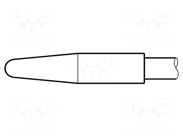 JBC TOOLS Pico tipo cono de 3mm JBC TOOLS Pico tipo cono de 3mm