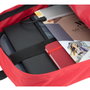 Zoozie Bags 8695 Bolsa para Portátil Resistente al Agua con USB Integrado, Hasta 15.6 Pulgadas, Color Ciruela