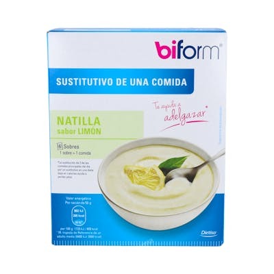 Biform Crema Sabor Limón 6 sobres