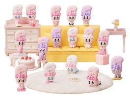 Esther Bunny Blind Box Minifiguras Little Vlog Bunny Face Series 6 cm Expositor (6)