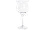 DKD Home Decor Portavela de Cristal Transparente tipo Copa (Pack de 4)